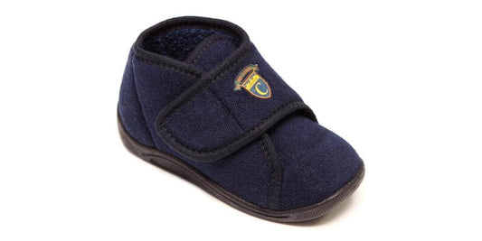 DRLUIGI MEDICAL FOOTWEAR FOR CHILDREN – VELCRO PU-04-02-TP -  NAVY BLUE
