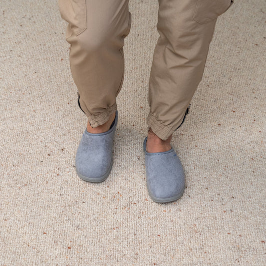 DRLUIGI MEDICAL FOOTWEAR FOR MEN PU-01-01-TF - GREY