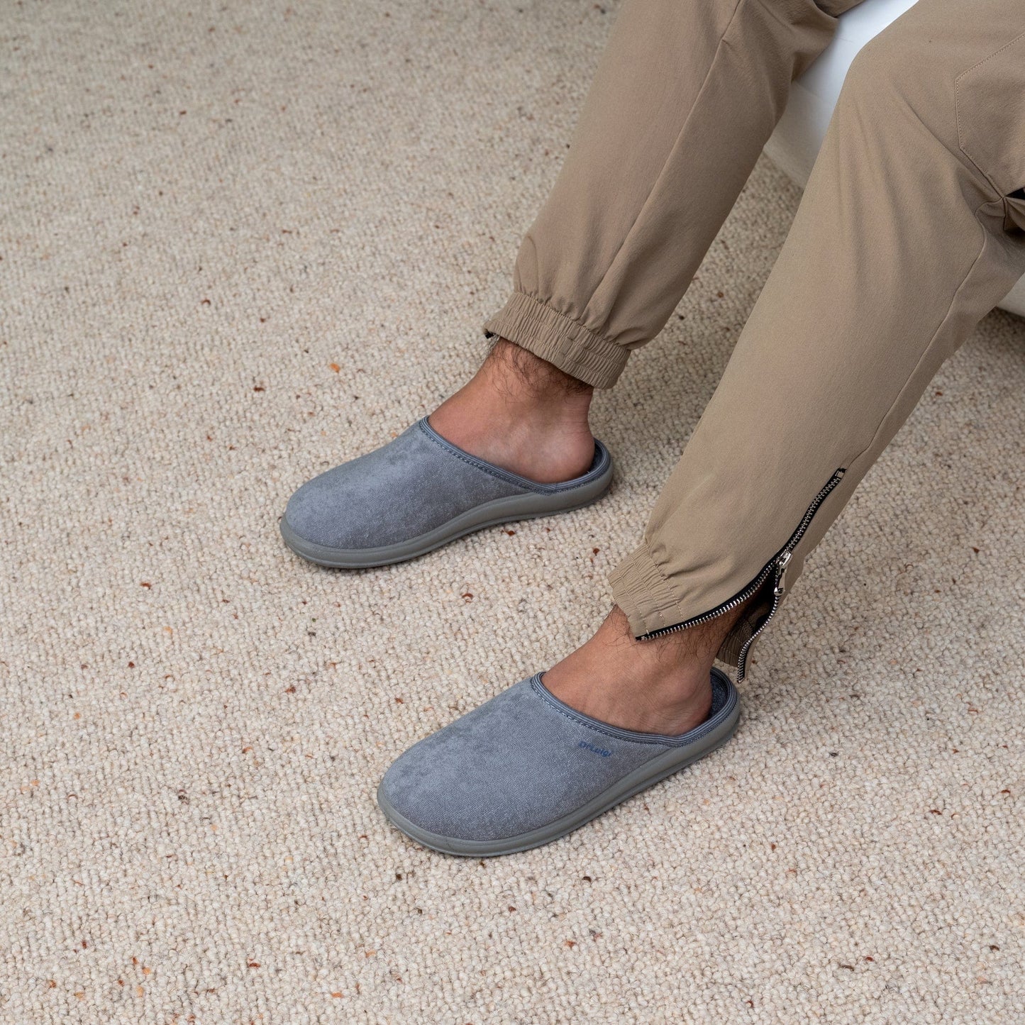 DRLUIGI MEDICAL FOOTWEAR FOR MEN PU-01-01-TF - GREY