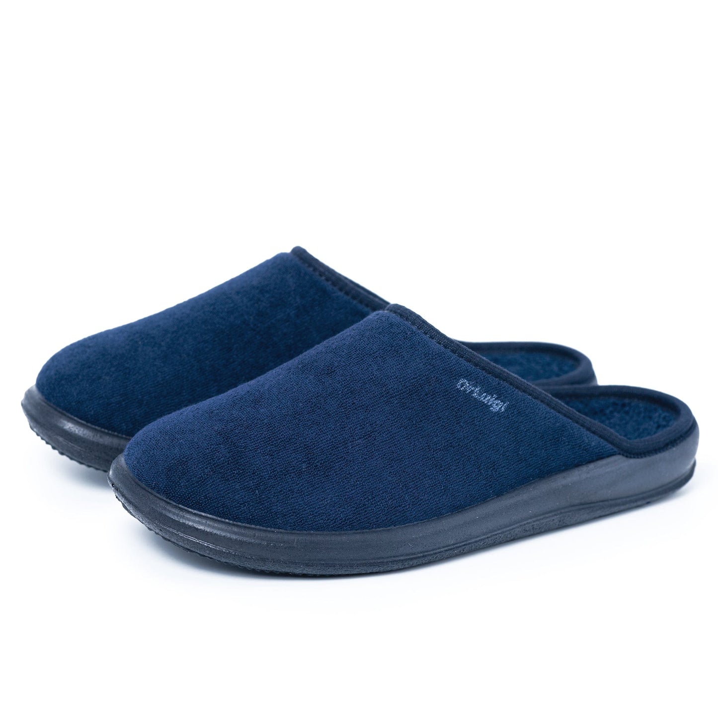 DRLUIGI MEDICAL FOOTWEAR FOR MEN PU-01-01-TF - NAVY BLUE