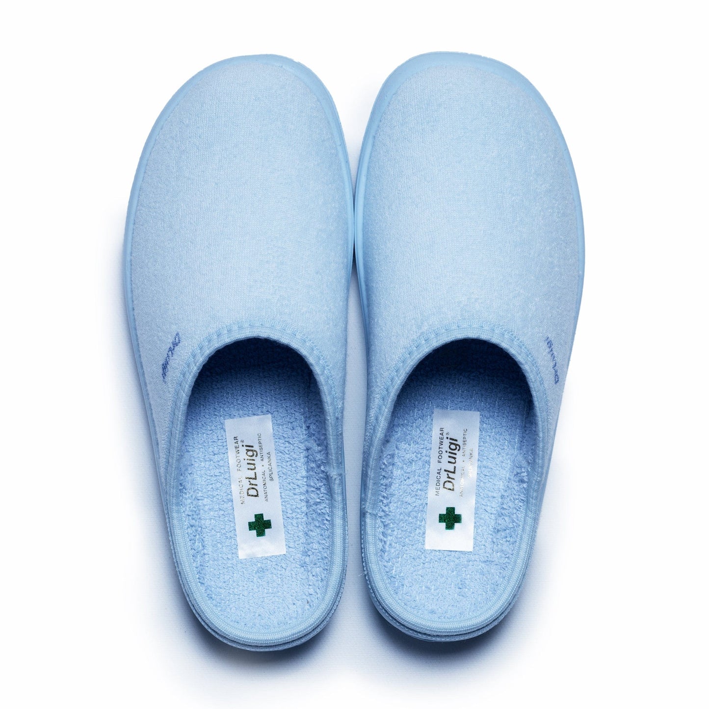 DRLUIGI MEDICAL FOOTWEAR FOR MEN PU-01-01-TF - BABY BLUE