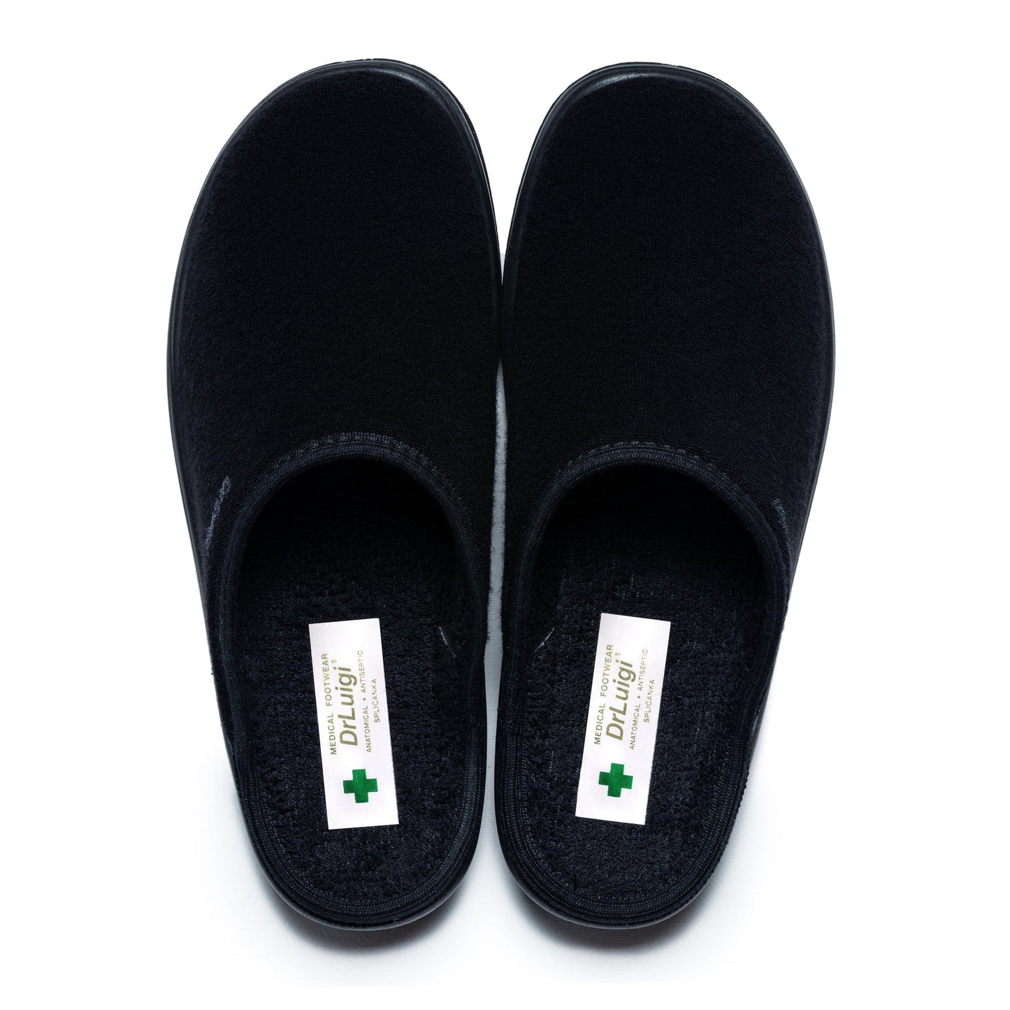 DRLUIGI MEDICAL FOOTWEAR FOR WOMEN PU-01-01-TF - BLACK