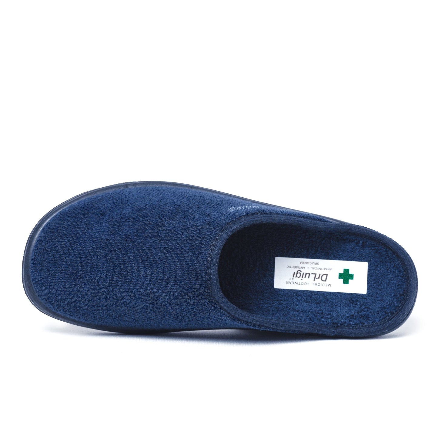 DRLUIGI MEDICAL FOOTWEAR FOR MEN PU-01-01-TF - NAVY BLUE