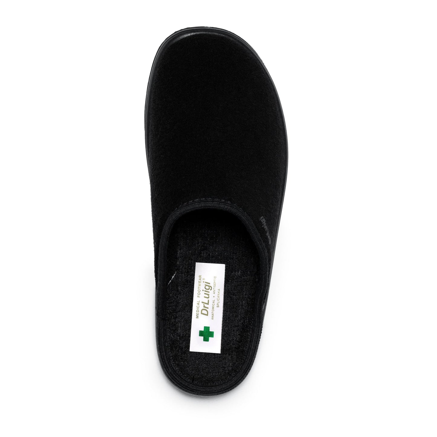 DRLUIGI MEDICAL FOOTWEAR FOR WOMEN PU-01-01-TF - BLACK