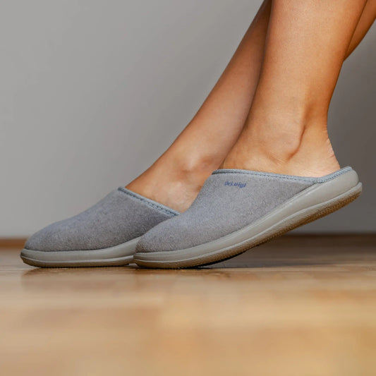 DrLuigi® Orthopedic Slippers for Women - Comfortable Medical Footwear Gray drluigi