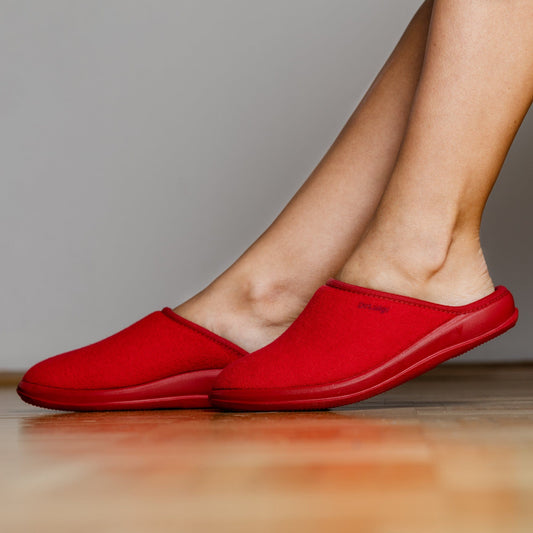 DRLUIGI MEDICAL FOOTWEAR FOR WOMEN PU-01-01-TF - RED