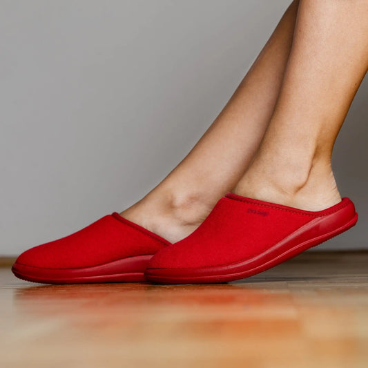 DrLuigi® Orthopedic Slippers for Women - Comfortable Medical Footwear Red drluigi