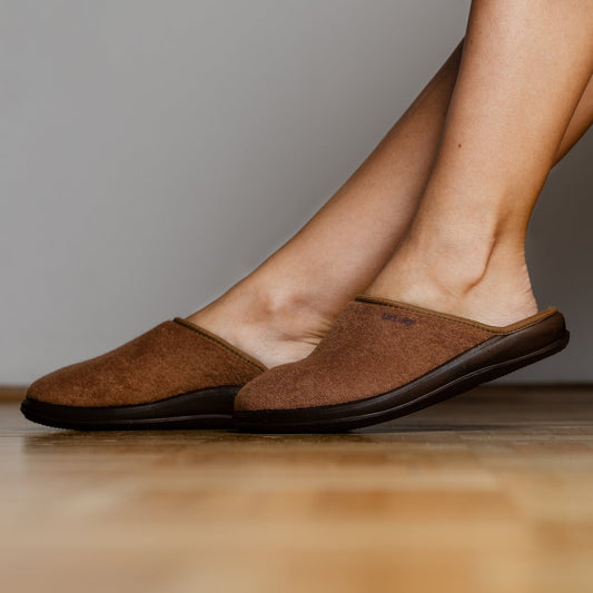 DRLUIGI MEDICAL FOOTWEAR FOR WOMEN PU-01-01-TF - BROWN