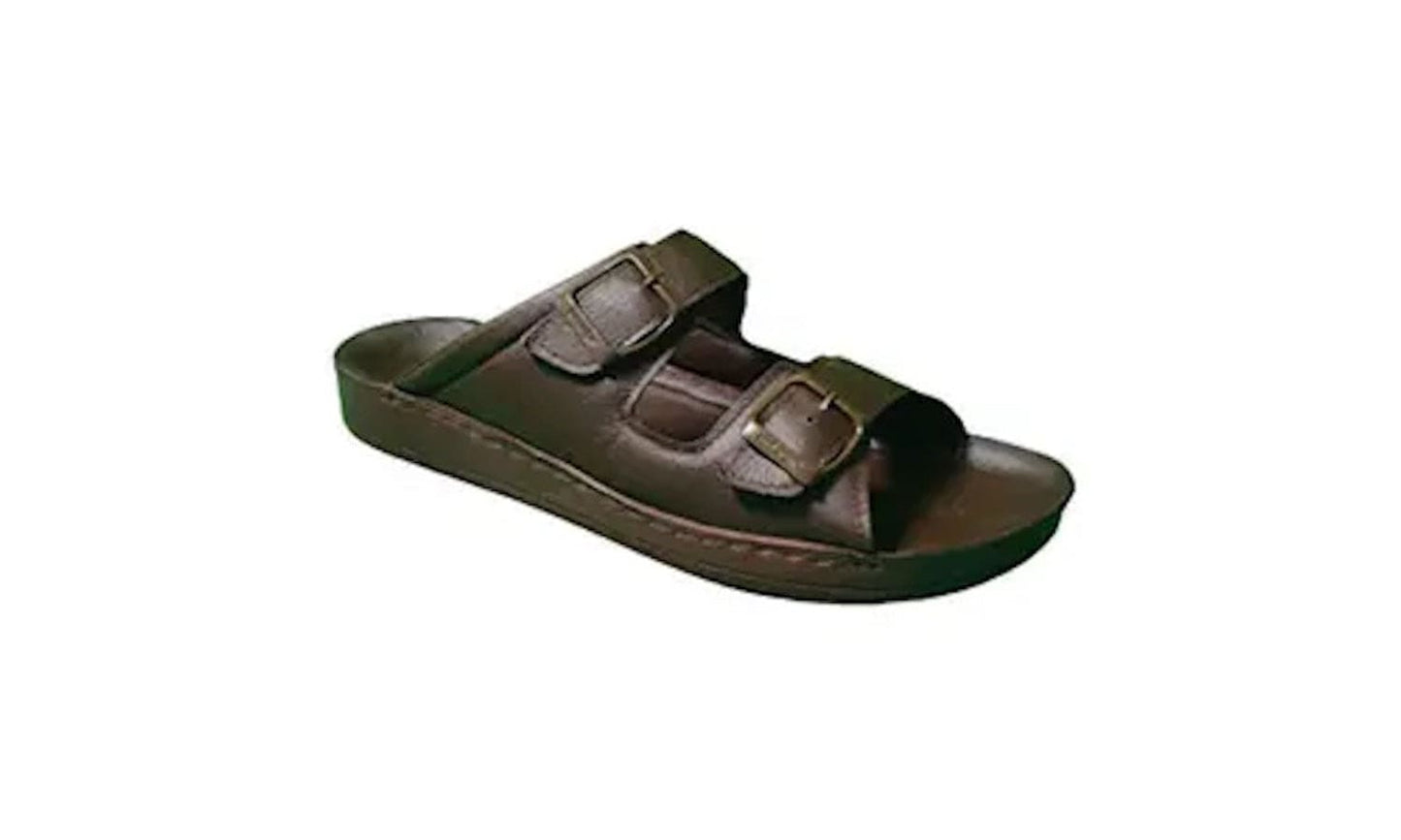 Products DRLUIGI MEDICAL LEATHER SANDAL FOR WOMEN PU-02-01-KS
