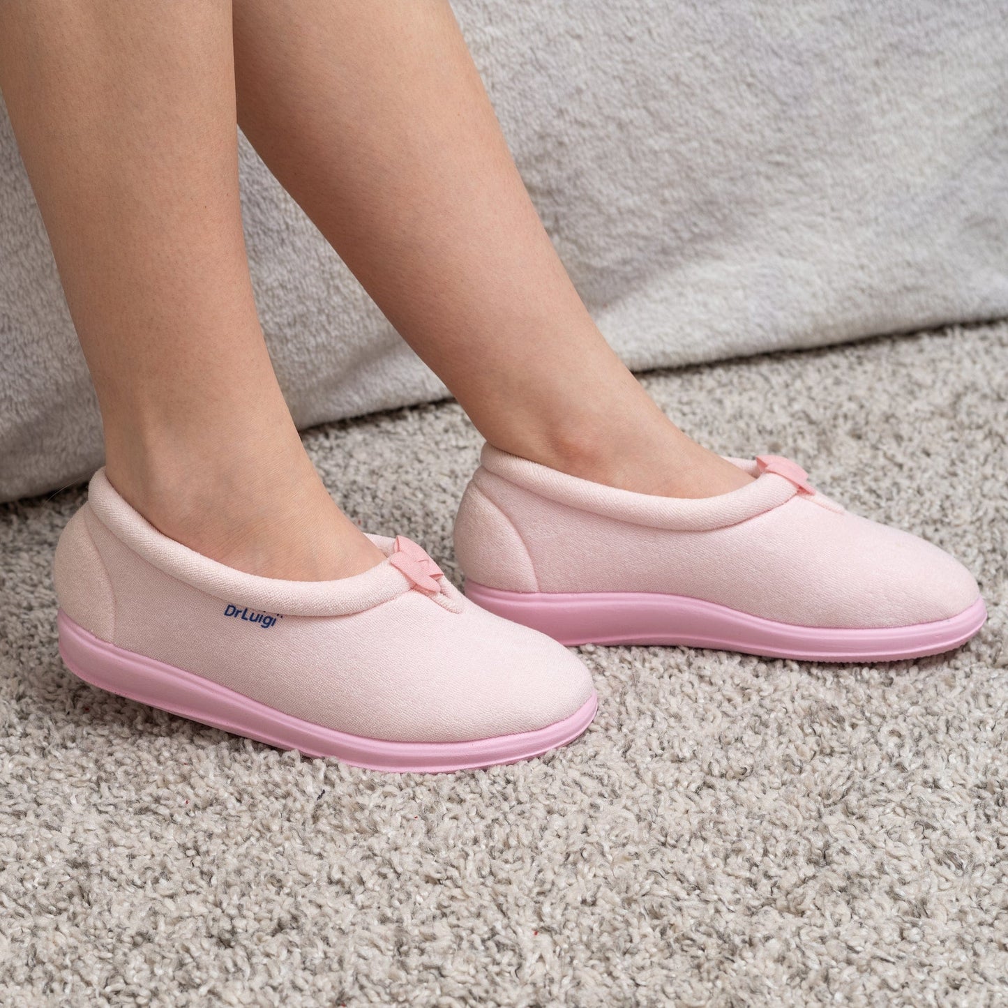 DRLUIGI COZY AND WARM MEDICAL FOOTWEAR FOR WOMEN PU-01-02-TP - PINK