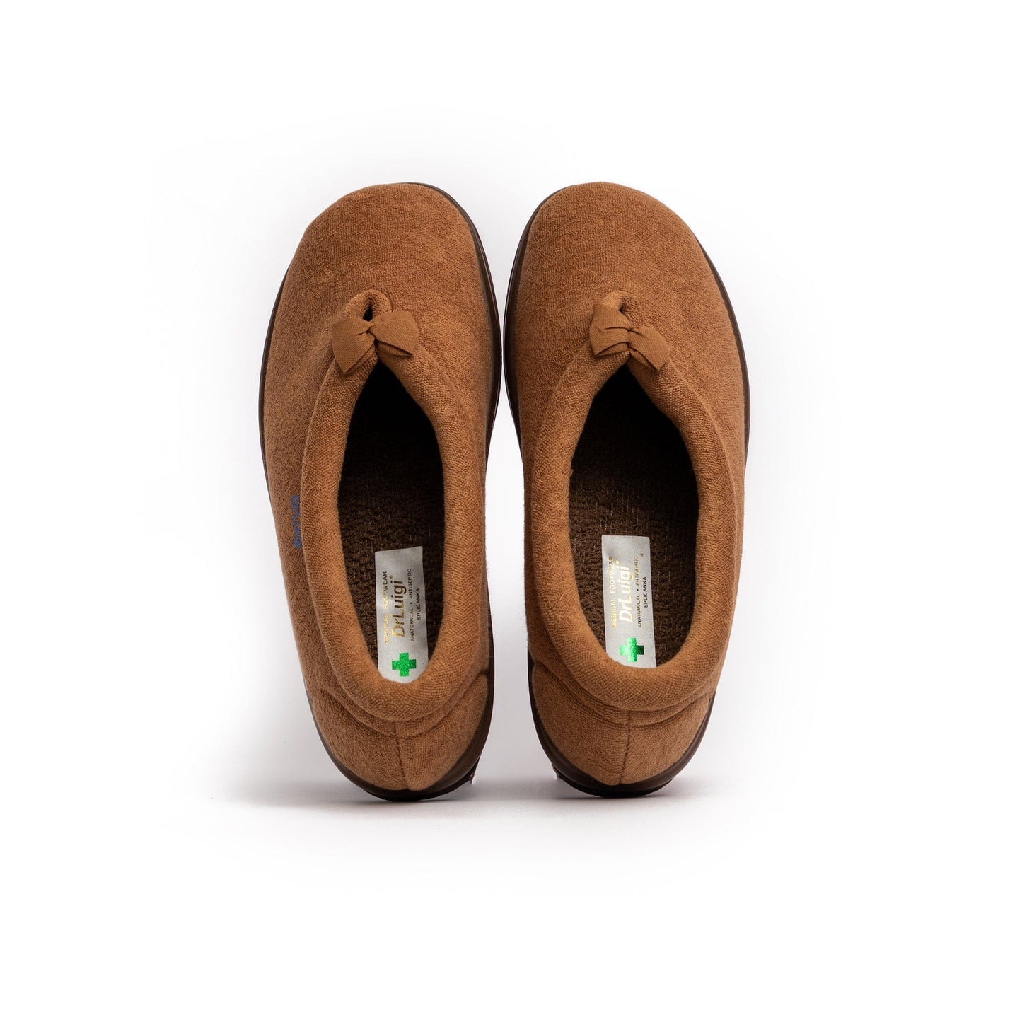 DRLUIGI COZY AND WARM MEDICAL FOOTWEAR FOR WOMEN PU-01-02-TP - BROWN