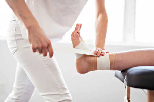 Foot Rehabilitation After Ankle Bending