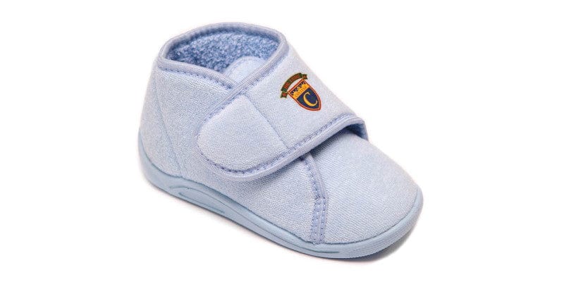 DRLUIGI MEDICAL FOOTWEAR FOR CHILDREN – VELCRO PU-04-02-TP - BABY BLUE