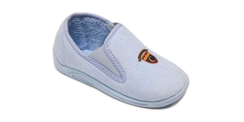 DRLUIGI MEDICAL FOOTWEAR FOR CHILDREN – ELASTIC STRETCH BAND PU-04-01-TP - BABY BLUE