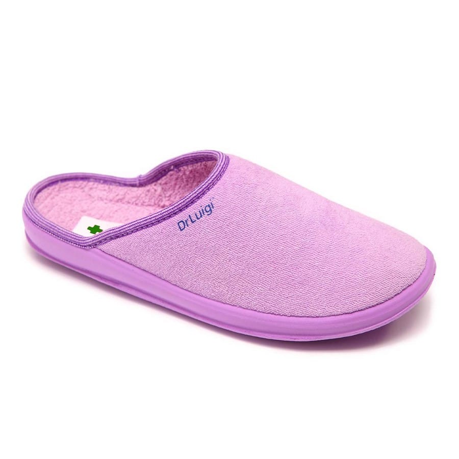 DrLuigi® Orthopedic Slippers for Women - Comfortable Medical Footwear Violet