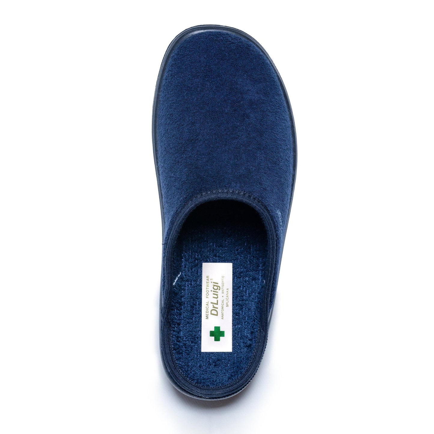 DRLUIGI MEDICAL FOOTWEAR FOR MEN PU-01-01-TF - NAVY BLUE