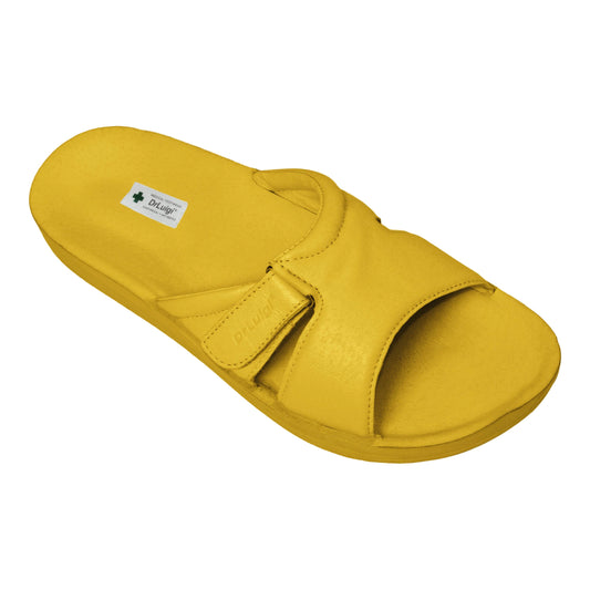 DrLuigi® Orthopädische Sandalen für Damen – Bequeme medizinische Schuhe Gelbes Leder