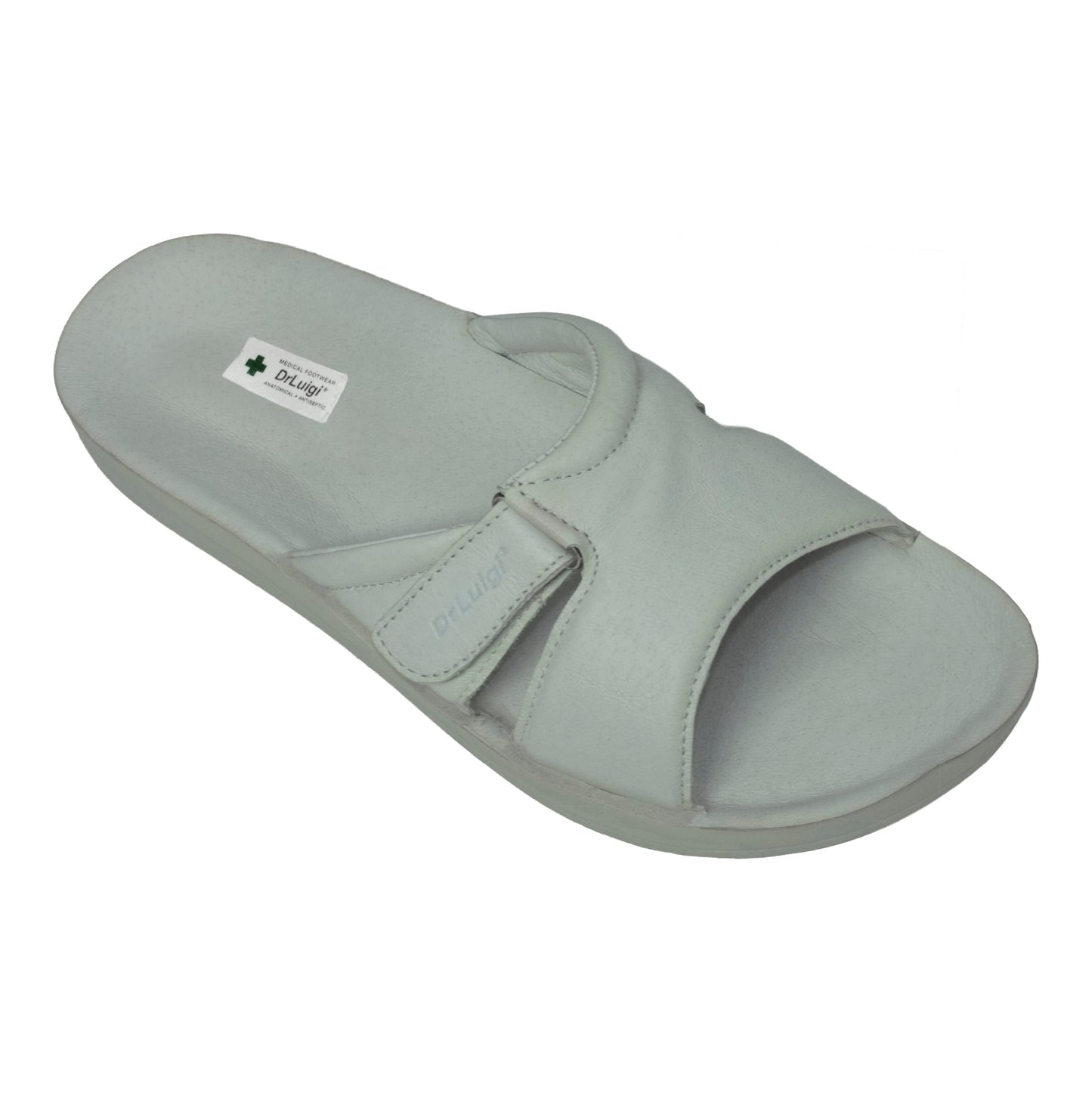 DrLuigi® Orthopädische Sandalen für Damen – Bequeme medizinische Schuhe aus Silberleder