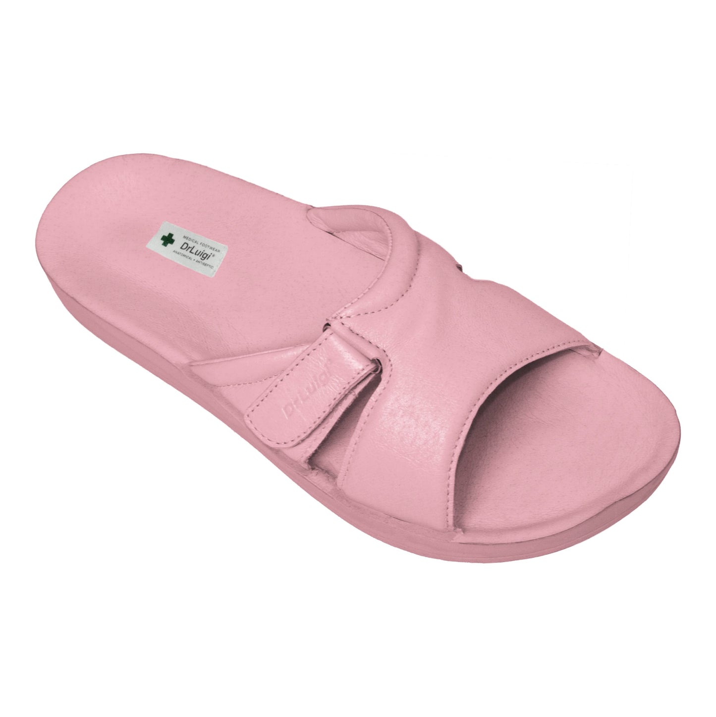 DrLuigi® Orthopädische Sandalen für Damen – Bequeme medizinische Schuhe aus rosa Leder