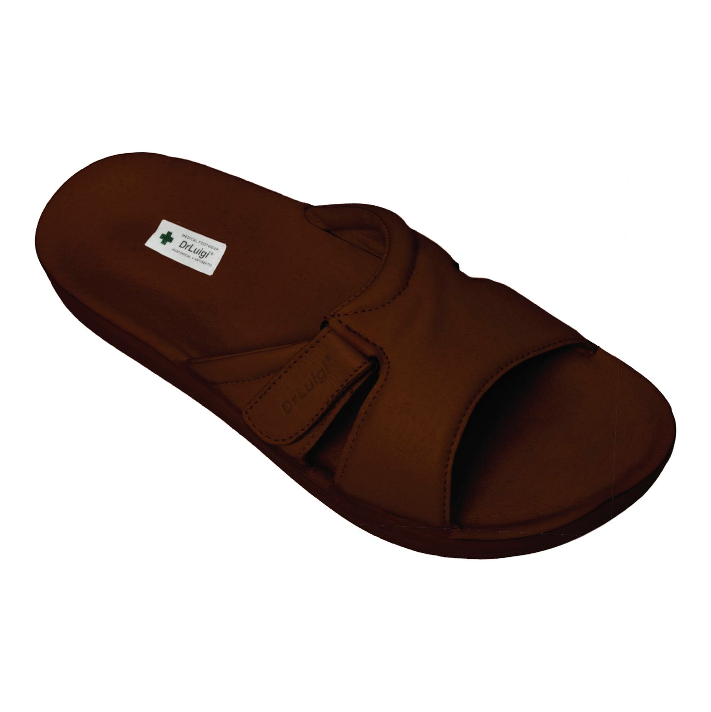 DrLuigi® Orthopädische Sandalen für Damen – Bequeme medizinische Schuhe aus braunem Leder